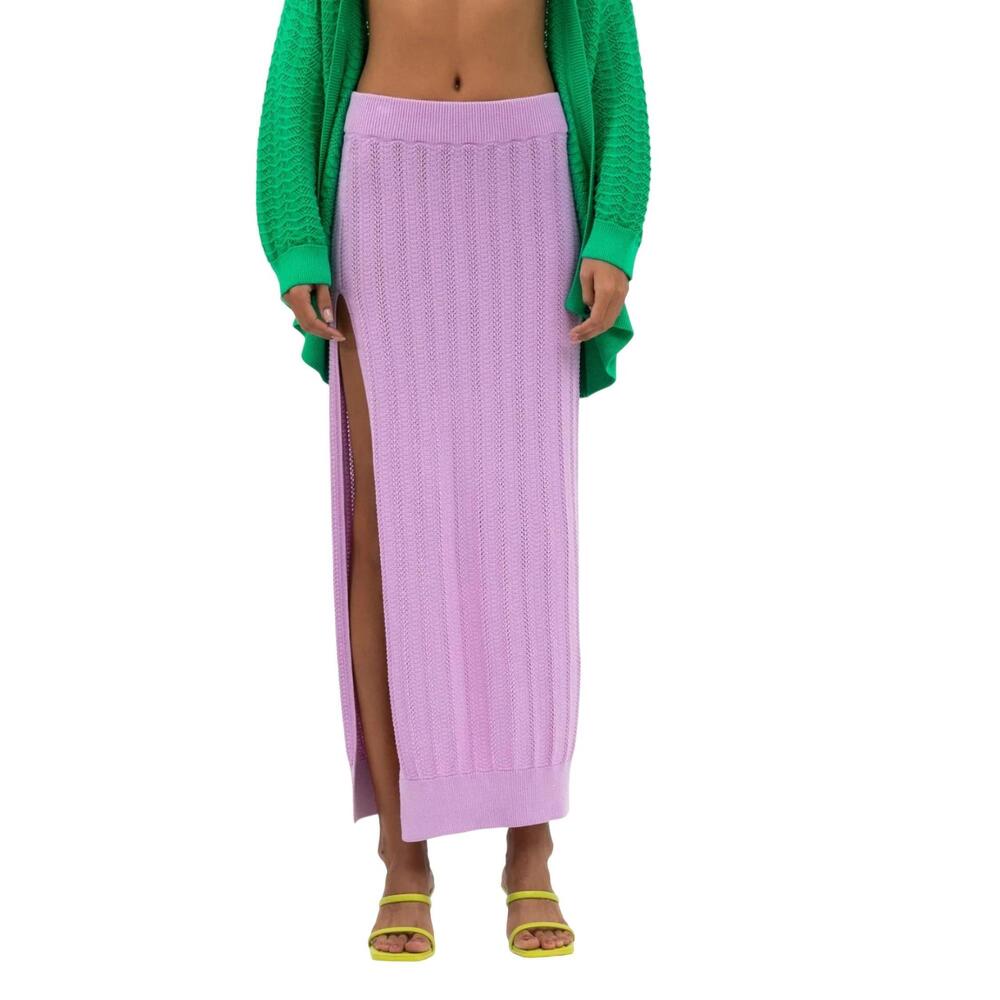 NEW MR MITTENS lace skirt in lilac